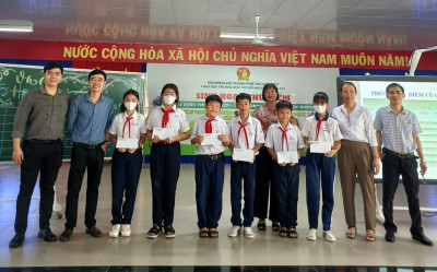 Trường THCS Nguyễn Văn Cừ đạt giải thưởng IOE các cấp năm học 2023-2024