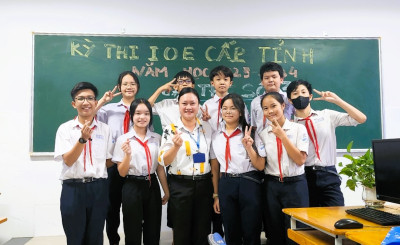 Trường THCS Nguyễn Văn Cừ đạt giải thưởng IOE các cấp năm học 2023-2024