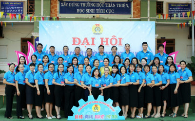 Công đoàn cơ sở Trường THCS Nguyễn Văn Cừ tổ chức Đại hội lần thứ V nhiệm kỳ 2023 - 2028