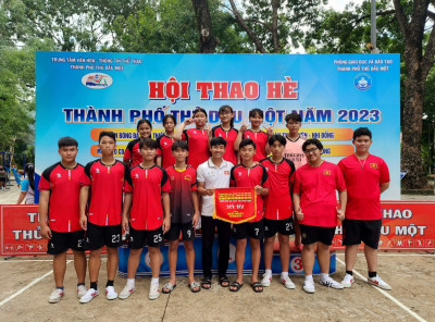 Tham gia Hội thao hè thành phố Thủ Dầu Một năm 2023