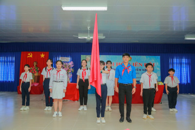 Đại hội Liên đội THCS Nguyễn Văn Cừ năm học 2023 - 2024