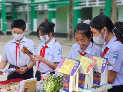 Trường THCS Nguyễn Văn Cừ tổ chức "Tuần lễ hưởng ứng học tập suốt đời năm 2023" với chủ đề “Xây dựng năng lực tự học trong kỷ nguyên số”