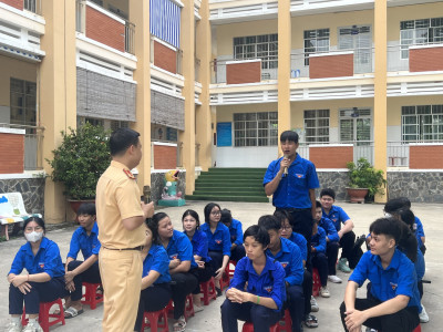 Chương trình tuyên truyền "An toàn giao thông", lấy ý kiến trẻ em vào các văn bản quy phạm pháp luật, công tác liên quan đến trẻ em năm 2024