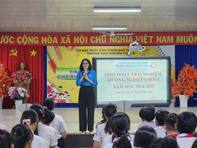 Đạt giải ba toàn đoàn hội thi "Học sinh tìm hiểu pháp luật" trên địa bàn TP Thủ Dầu Một năm 2024