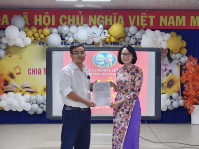 Thay đổi khung hình chào mừng Đại hội đại biểu Đảng bộ phường Chánh Mỹ lần thứ XVIII, nhiệm kỳ 2025-2030