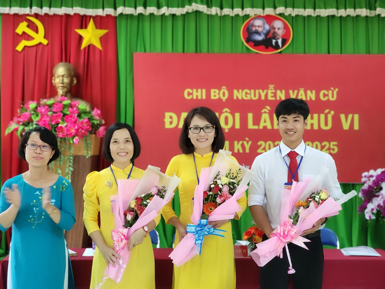 Chi bộ Nguyễn Văn Cừ tổ chức đại hội chi bộ điểm, lần thứ VI, nhiệm kỳ 2022-2025